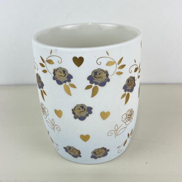 Petal & Pearl Rose and Hearts Soft Touch 16 oz Mug - Picture 2 of 8